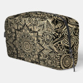 Gold Mandala   Waschbeutel (Rechte Ecke)
