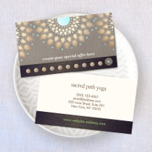 Gold Mandala Yoga 10 Class Punch Loyalty