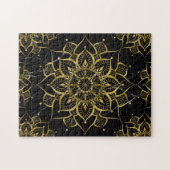 Gold Mandala Yoga-Yoga-Zen Puzzle (Horizontal)