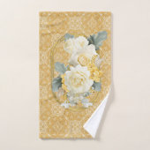 Gold-Mandalas verschiedener geometrischer Circle-W Badhandtuch Set (Handtuch)