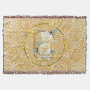 Gold-Mandalas verschiedener geometrischer Circle-W Decke