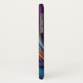 Gold Marble Agate Monogram Case-Mate iPhone Hülle (Hinten/Links)