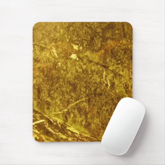 Gold Marble Mousepad (Mit Mouse)