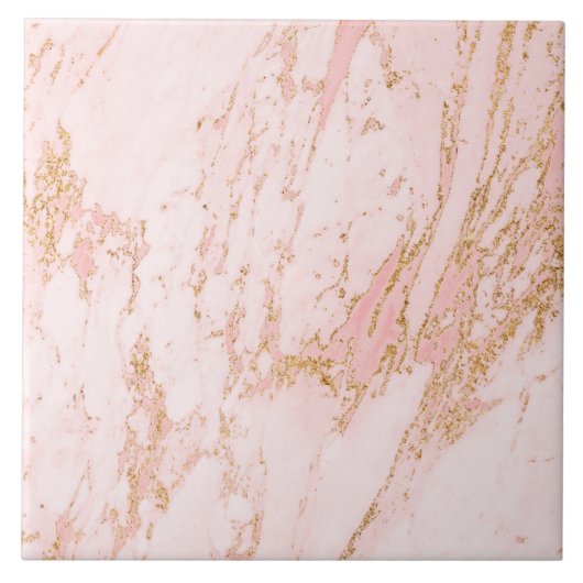 Gold Marble Pattern Fliese (Vorderseite)