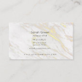 Gold Marble ⎢ Treuekarte (Rückseite)