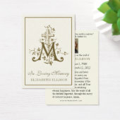 Gold Marian Cross Jungfrau Mary Beerdigung Gebetsk (Schreibtisch)