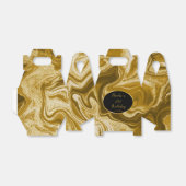 Gold Marmor Agate 21. Geburtstag Geschenkschachtel (Ungefaltet)