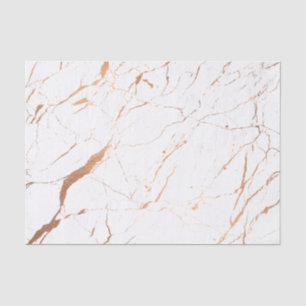 Gold-Marmor-Designer für Weiß und Rose Seidenpapier