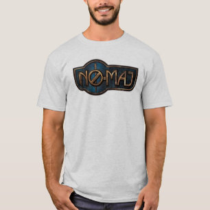 Gold & Marmor NO-MAJ™-Abzeichen T-Shirt