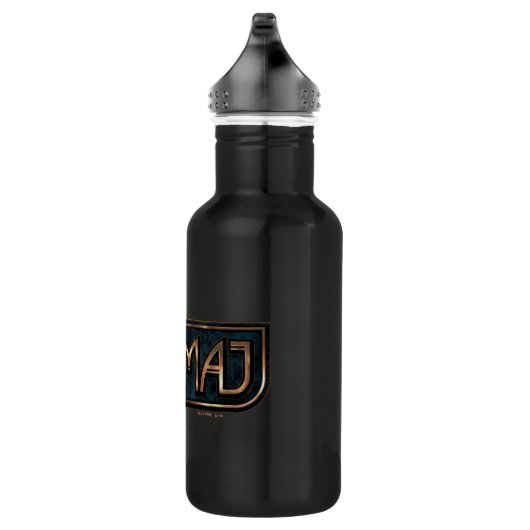 Gold & Marmor NO-MAJ™-Abzeichen Trinkflasche (Rechts)