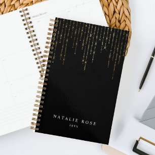 Gold Marquee Personalisiert Planer