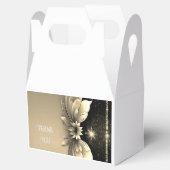 Gold Mattalic Geschenkschachtel (Geöffnet)