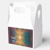 Gold Mattalic Geschenkschachtel (Geöffnet)