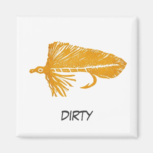 "Gold Matuka" Dish Washer Status Magnet (Vorne)