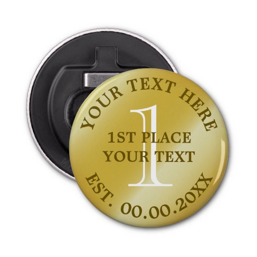 Gold Medaillensieger Flaschenöffner (Vorderseite)