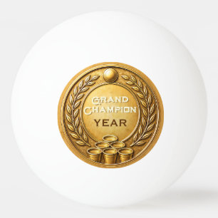 Gold Medal Beer Pong Turnier Meisterschaft Tischtennisball