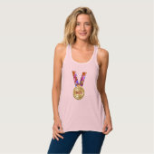 Gold Medal Participation Tank 2020 Top (Vorderseite Vollansicht)