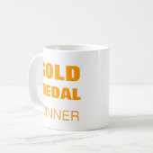 GOLD MEDAL Tasse (Vorderseite Links)