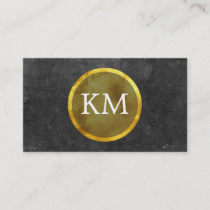Gold Medalion II Deluxe, Schiefer Visitenkarte