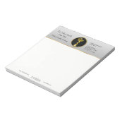 Gold Medical Beruflich Hygieia Bowl Notizblock (Rotiert)