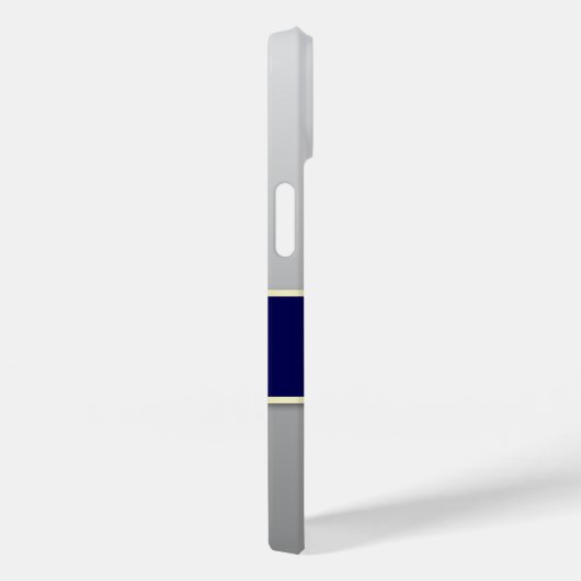 Gold Medical Caduceus Beruflich Blue Case-Mate iPhone Hülle (Rückseite / Rechts)