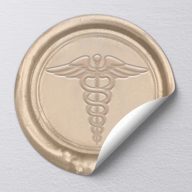 Aufkleber Caduceus 2024 Für Die Windschutzscheibe – Vitrophanie, Für Pflegekräfte & Medizinisches Personal