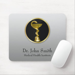 Gold Medical Hygieia Bowl Beruflich Mousepad