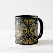 Gold Medusa Oriental Tasse (VorderseiteRechts)