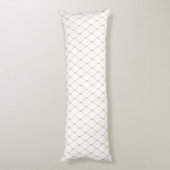 Gold Mesh Body Pillow Seitenschläferkissen (Rückseite (Vertikal))