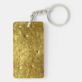 Gold Metal Background Schlüsselanhänger (Rückseite)