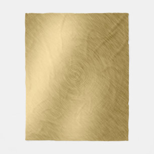 Gold metal brushed background or textureabstract,a fleecedecke