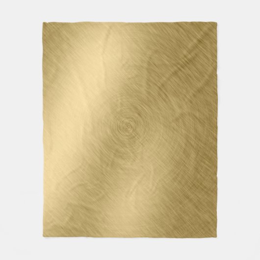 Gold metal brushed background or textureabstract,a fleecedecke (Vorderseite)