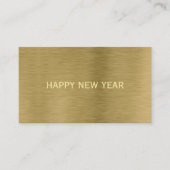 Gold Metal Texture New Year's Eve Party Ticket (Vorderseite)