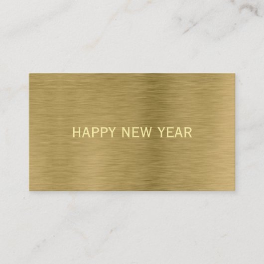 Gold Metal Texture New Year's Eve Party Ticket (Vorderseite)