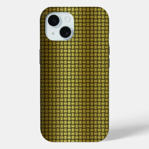 Gold Metal Weave High Res Case-Mate iPhone Hülle