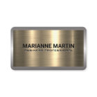 Gold Metall Aluminium Silber gebürstet | industrie