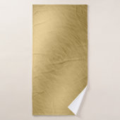 Gold-Metall-Hintergrund oder Textur-Abstract, a Badehandtuch (Badehandtuch)