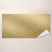 Gold-Metall-Hintergrund oder Textur-Abstract, a Badehandtuch (Badehandtuch)