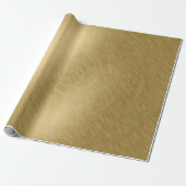 Gold-Metall-Hintergrund oder Textur-Abstract, a Geschenkpapier (Ungerollt)