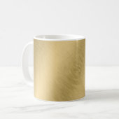 Gold-Metall-Hintergrund oder Textur-Abstract, a Kaffeetasse (Vorderseite Links)