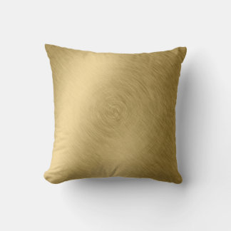 Gold-Metall-Hintergrund oder Textur-Abstract, a Kissen