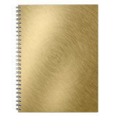 Gold-Metall-Hintergrund oder Textur-Abstract, a Notizblock (Vorderseite)