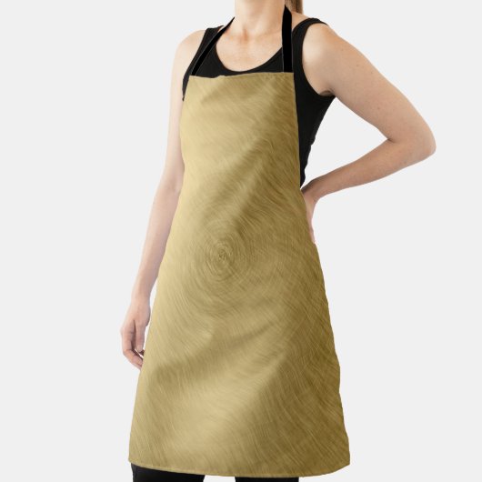 Gold-Metall-Hintergrund oder Textur-Abstract, a Schürze (InSitu)