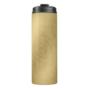 Gold-Metall-Hintergrund oder Textur-Abstract, a Thermosbecher