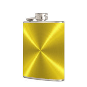 Gold Metalle Flachmann (Links)