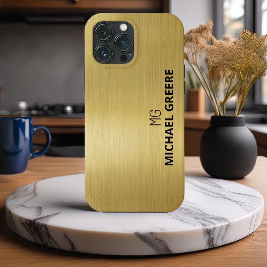 Gold Metallic Beruflich Case-Mate iPhone Hülle