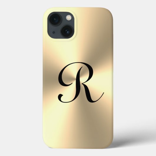 Gold metallic Case-Mate Phone Case Apple iPhone 13 (Rückseite)
