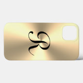 Gold metallic Case-Mate Phone Case Apple iPhone 13 (Rückseite (Horizontal))