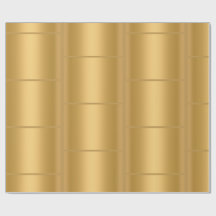 GOLD METALLIC ELEGANT BIRTHDAY WEDDAY WRAP