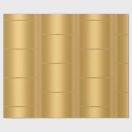 GOLD METALLIC ELEGANT BIRTHDAY WEDDAY WRAP GESCHENKPAPIER